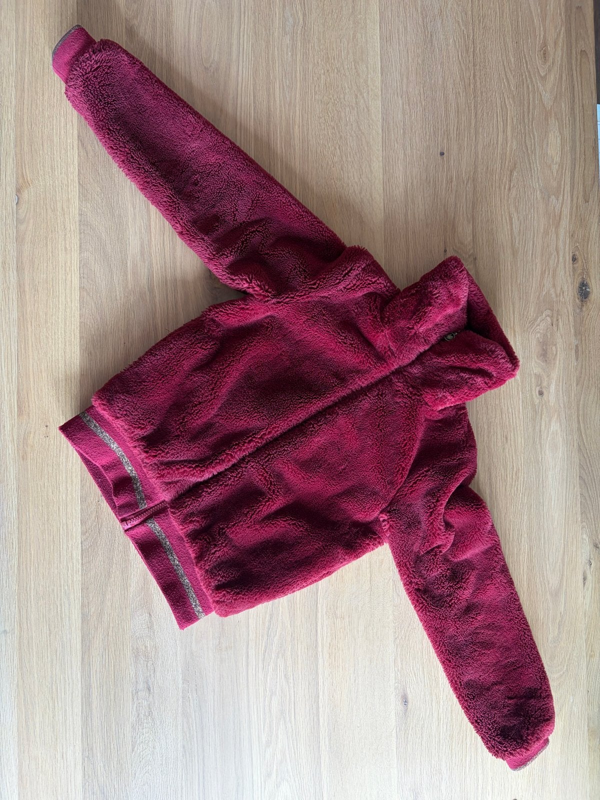 Looxs Revolution Rode fleece /bont Jas Maat 140, Ophalen of Verzenden, Gebruikt, Meisje, Jas