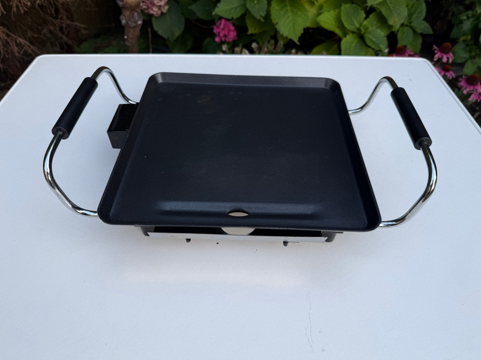 Tristar bakplaat voor de camping., Ophalen of Verzenden, Zo goed als nieuw