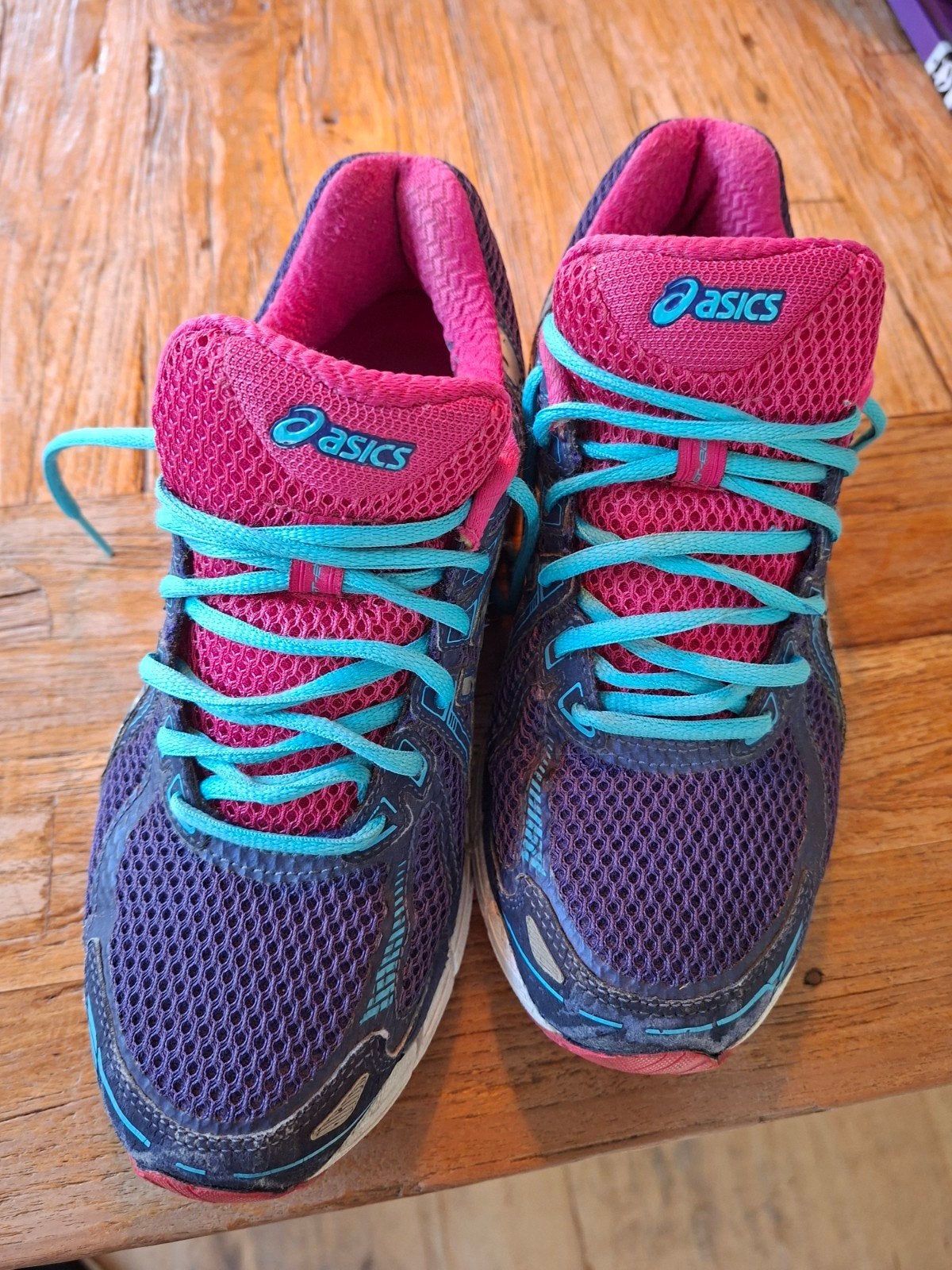 Asics sportschoenen maat 40,5 hardloopschoenen, Gebruikt, Hardloopschoenen, Ophalen of Verzenden, Hardlopen