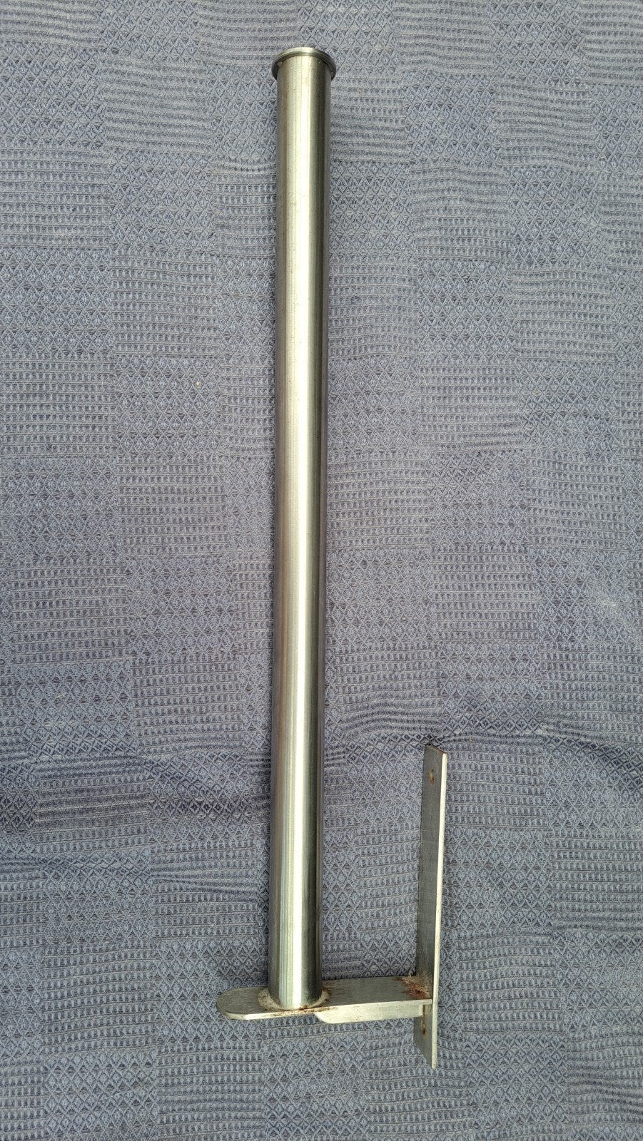 IKEA Toiletrolhouder 50 cm voor 4 rollen, Gebruikt, Ophalen of Verzenden, Zilver, Toilet-accessoire