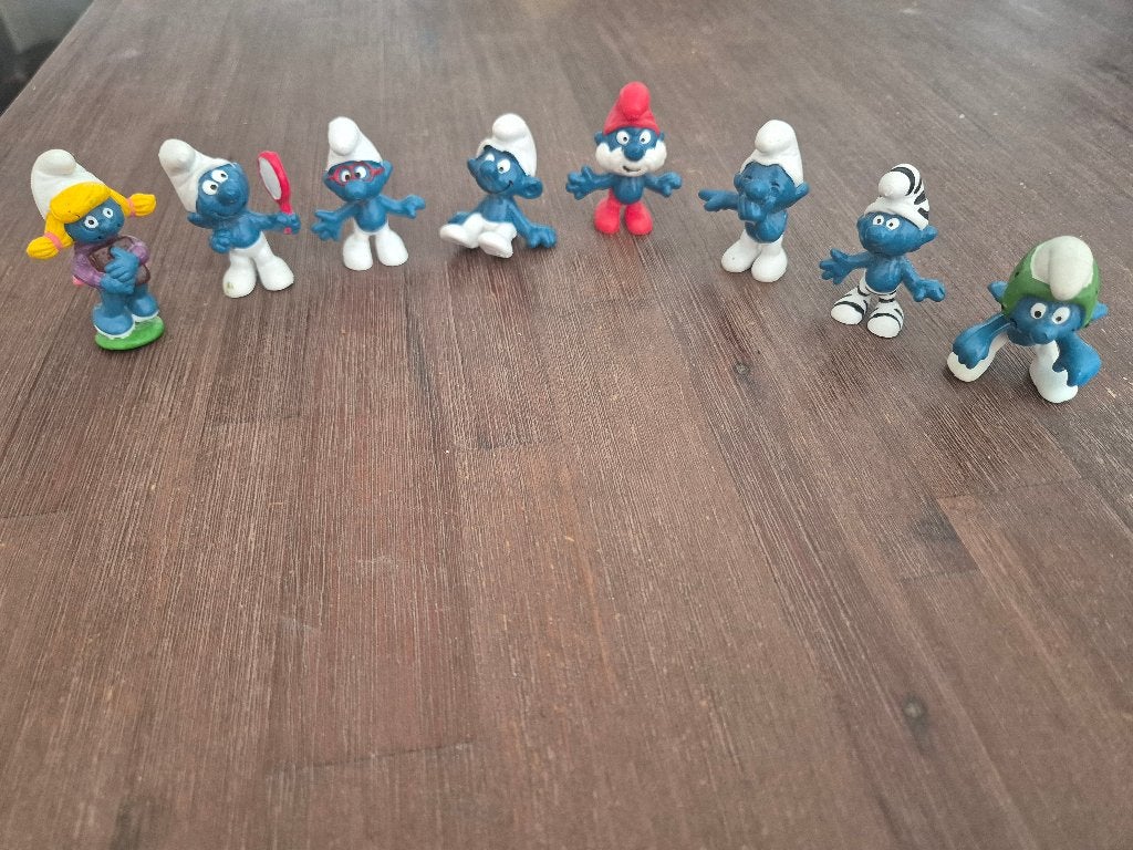 Smurfen, Verzamelen, Ophalen, Zo goed als nieuw, Verschillende Smurfen, Poppetje, Figuurtje of Knuffel
