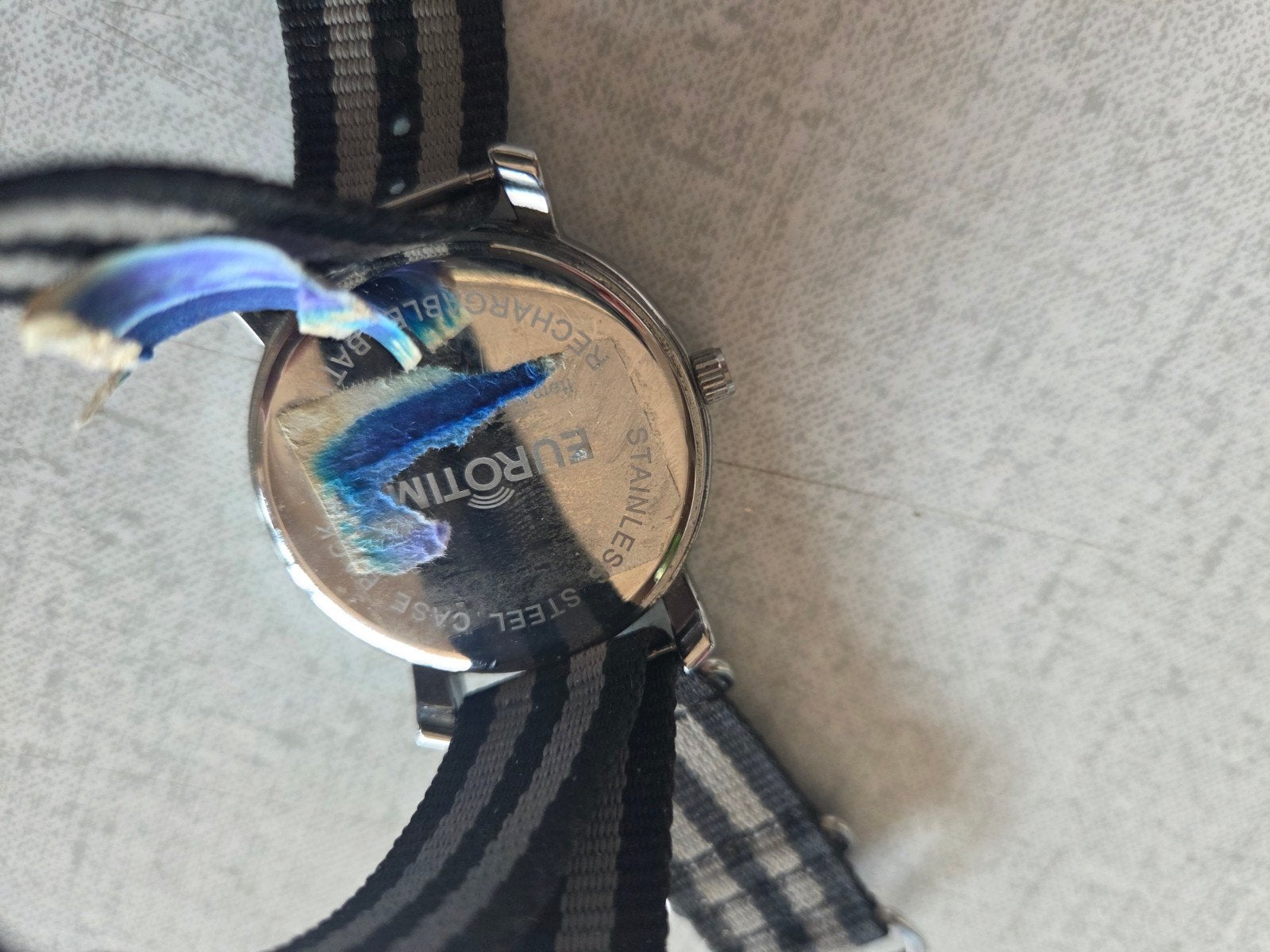 Quartz Air Officer horloge met NATO bandje, Ophalen of Verzenden, Gebruikt, Polshorloge, Overige materialen