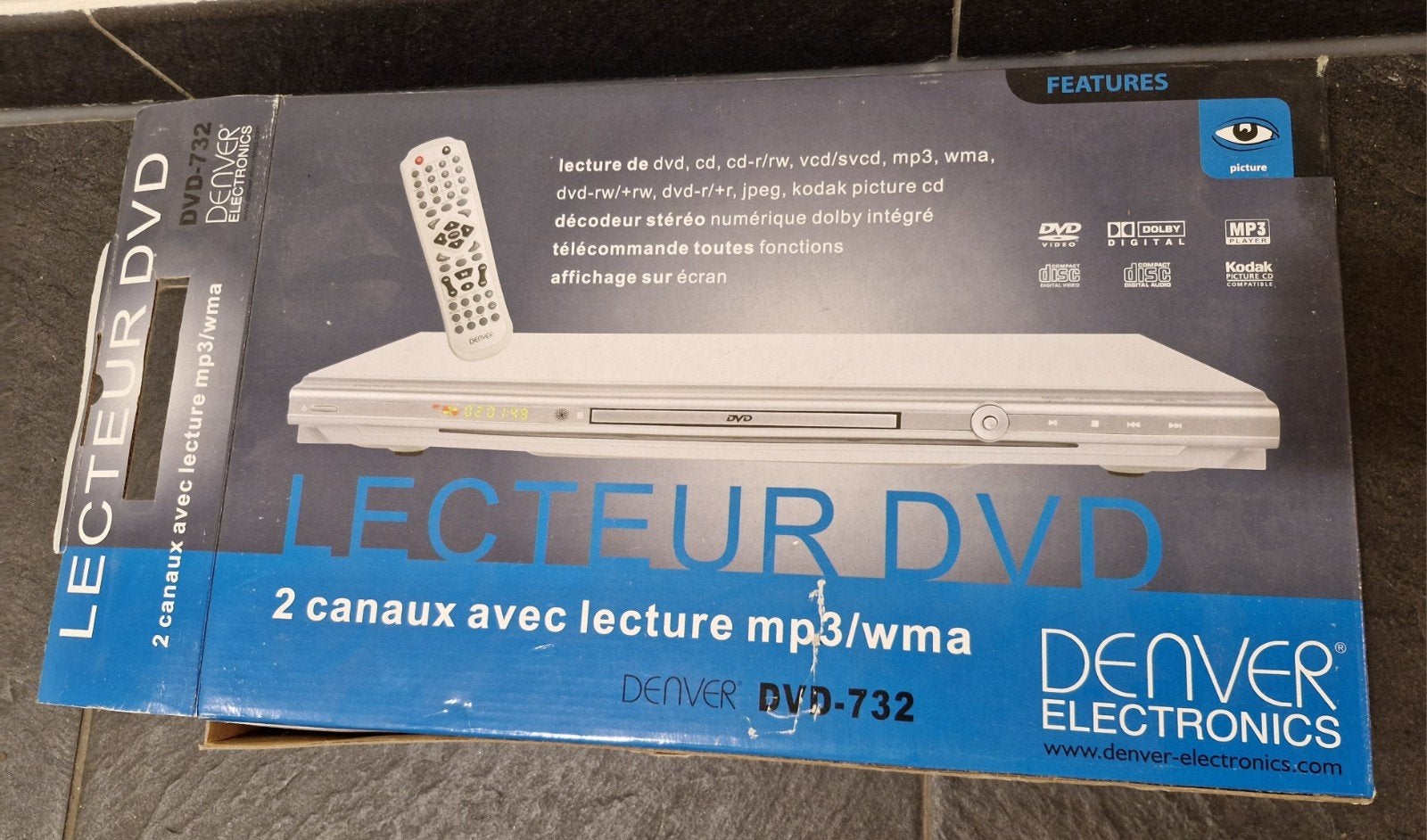 Dvd speler dus player dvdspeler Denver, Ophalen, Gebruikt
