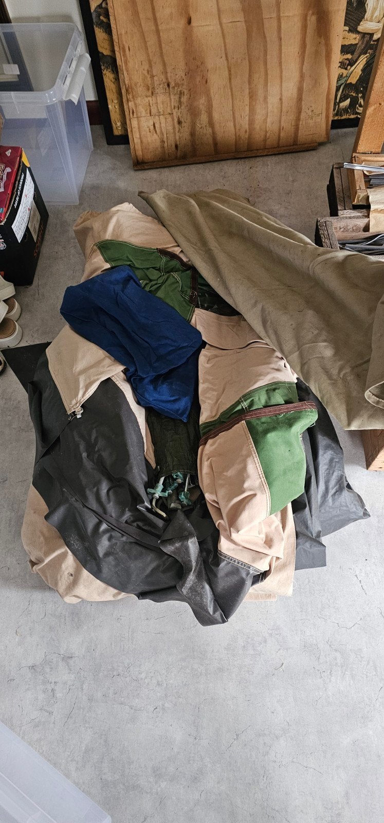 esvo vervat pyramide tent 6 super, Ophalen, Gebruikt