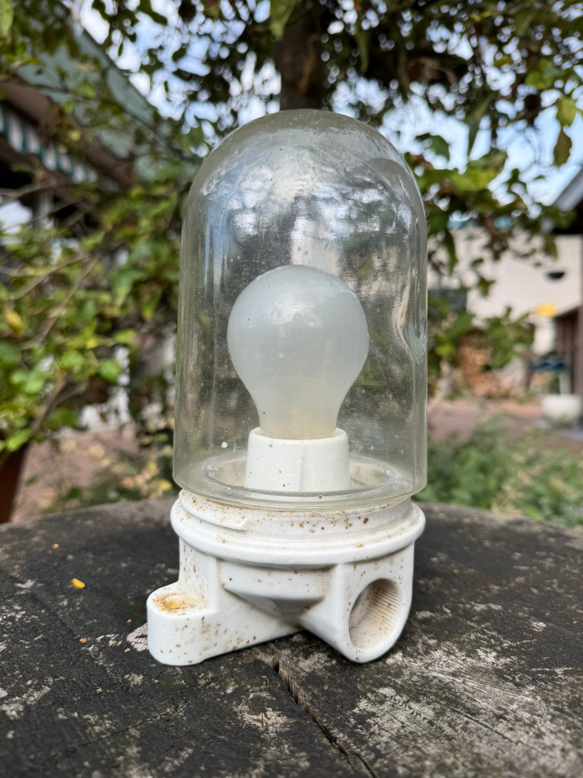 Stallamp vintage industriële lamp, Ophalen, Gebruikt, Minder dan 50 watt, Wandlamp