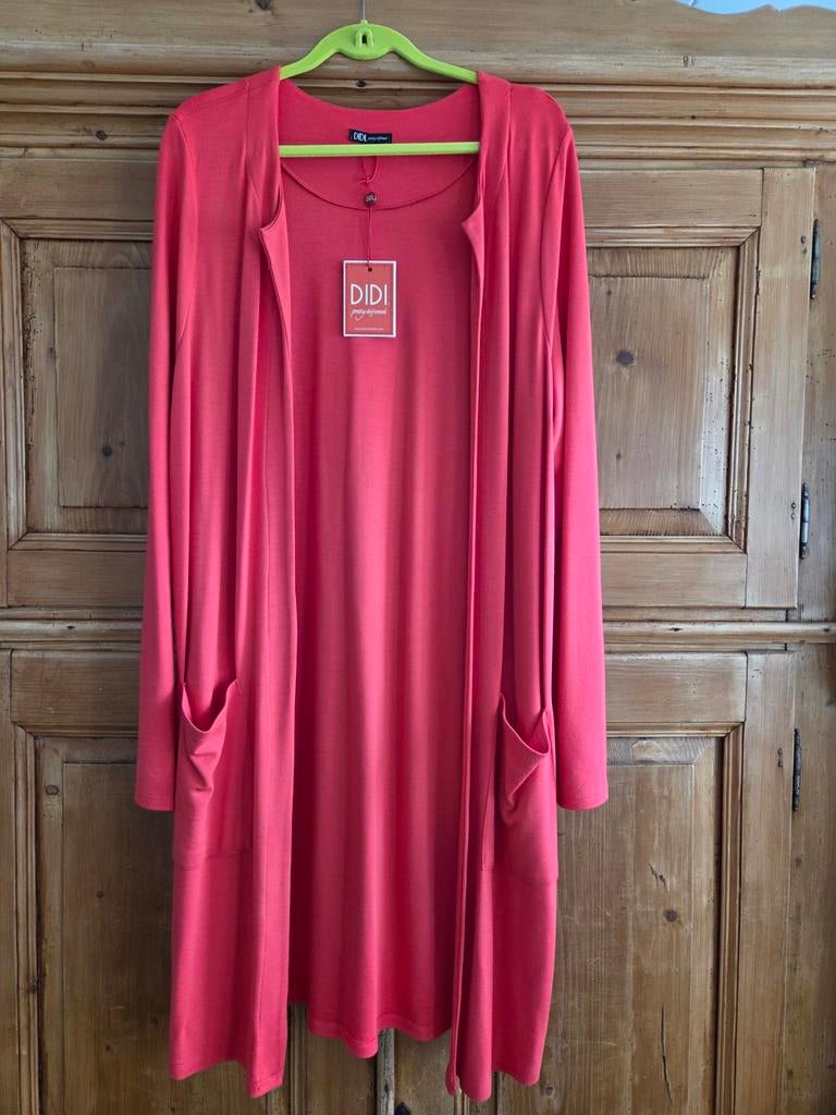 Nieuw lang vest van de DIDI. Mt. 46, Kleding | Dames, Ophalen, Nieuw, Rood, Trui of Vest