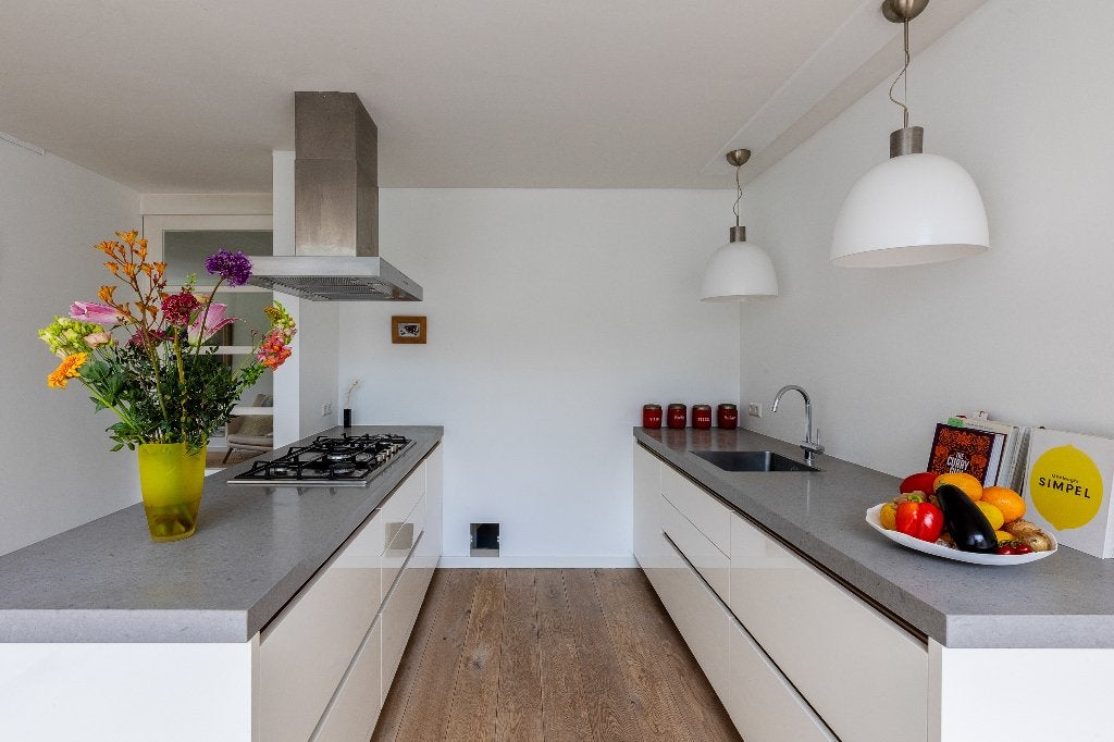 2 lampen voor boven aanrecht, glas, Ophalen, Design, Minder dan 50 cm, Glas