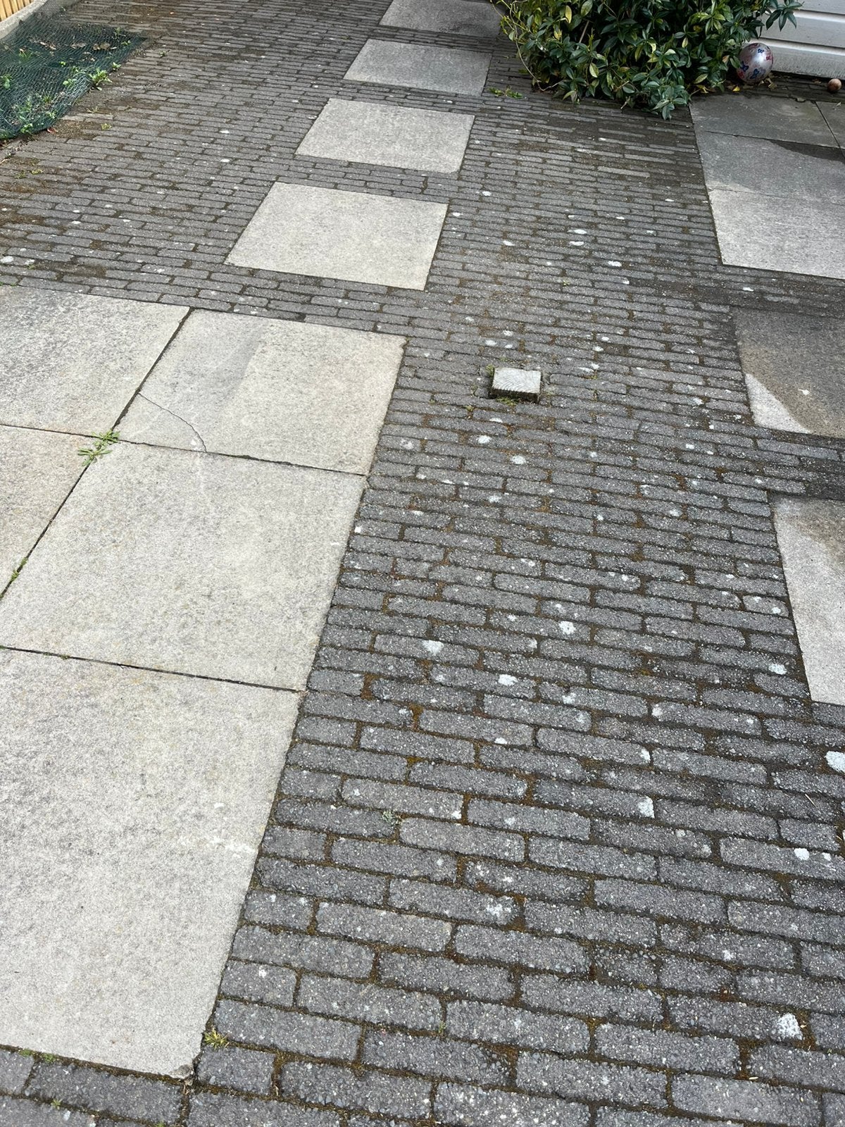 Betontegels 60x60 grijs, Ophalen, Zo goed als nieuw