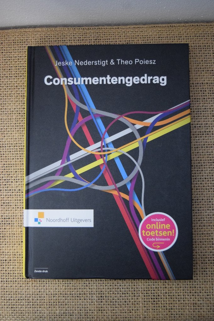 Consumentengedrag, Boeken, Gelezen, Theo Poiesz; Jeske Nederstigt, Gamma, HBO