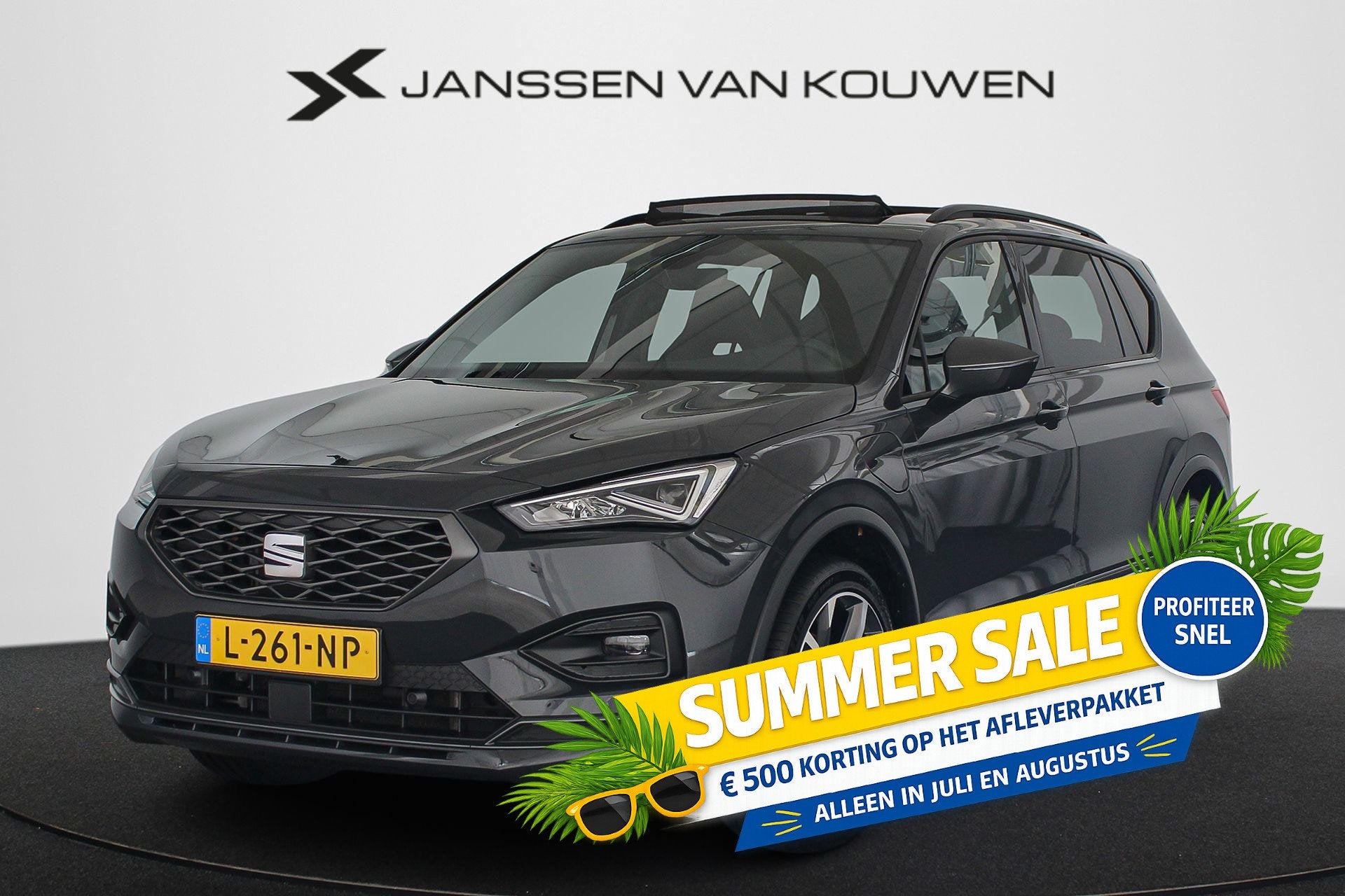 SEAT Tarraco 1.4 TSI e-Hybrid PHEV FR Panoramadak Trekhaak K, 4 cilinders, Hybride Elektrisch/Benzine, 13 kWh, SUV of Terreinwagen