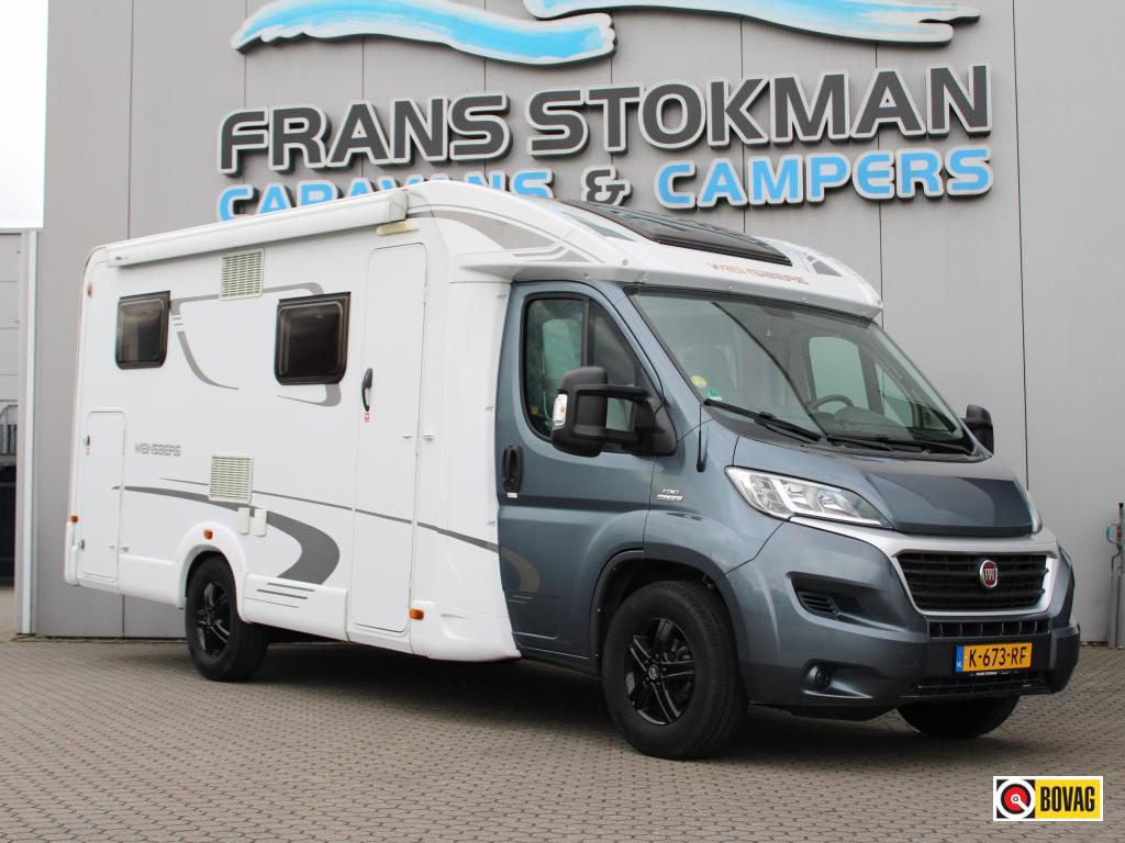 Weinsberg CaraLoft 650MEG Enkele bedden Maxxfan Bearlock NAV, Caravans en Kamperen, Luifel, Weinsberg, Ringverwarming, Fiat