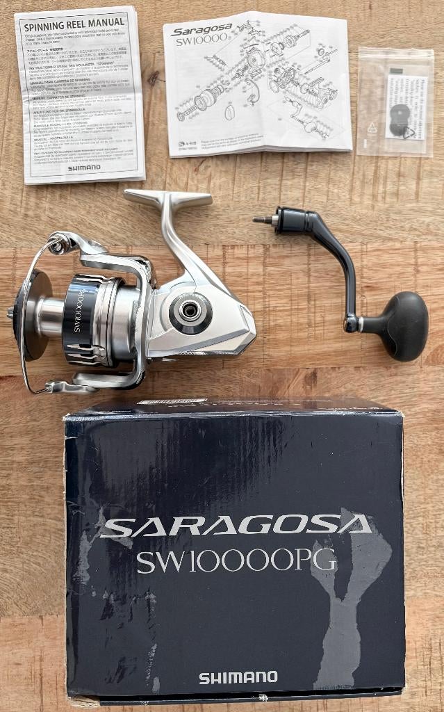 Shimano Saragosa 10000 PG, Ophalen of Verzenden, Gebruikt, Molen