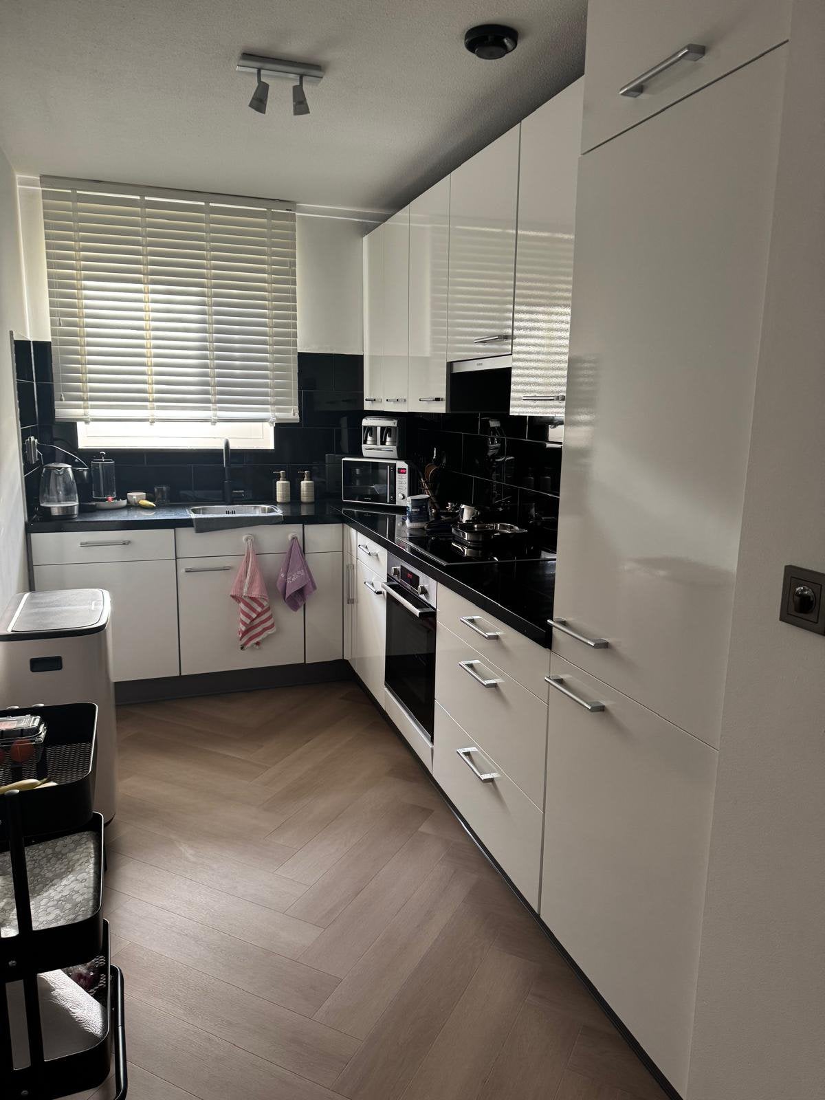 Keuken met Bosch en Siemens apparaten, Ophalen, Gebruikt, Graniet of Steen