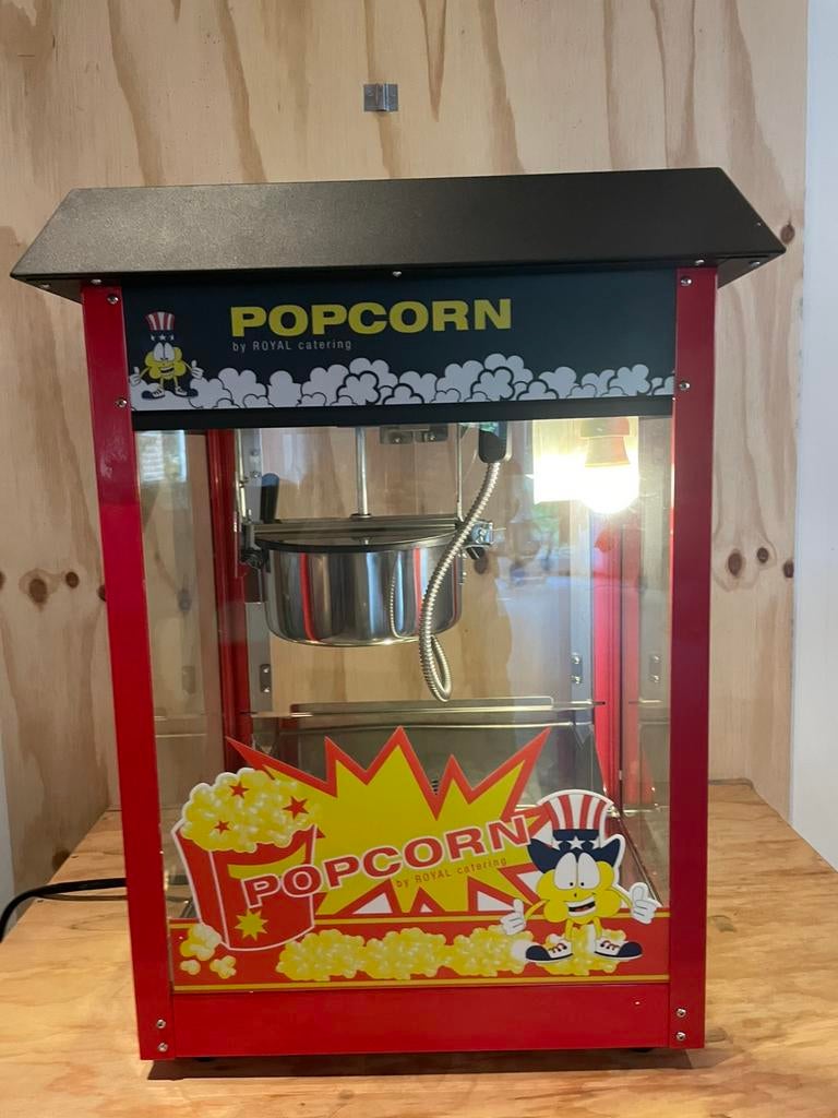 Popcorn machine te huur, Ophalen of Verzenden, Zo goed als nieuw, Overige