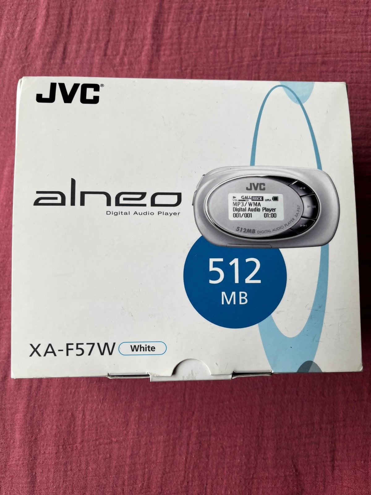 JVC alneo XA-F57W Digitale audiospeler 512MB - Nieuw in doos, Ophalen of Verzenden, Nieuw, Minder dan 2 GB