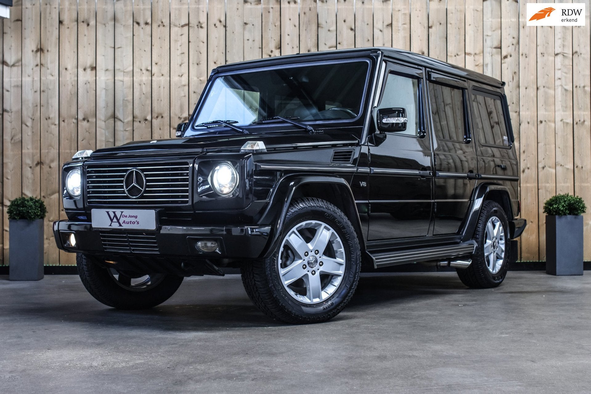 Mercedes-Benz G-klasse 500 Lang *BTW Auto*Schuifdak*Leder*El, Auto's, Automaat, Parkeercamera, Gebruikt, G-Klasse
