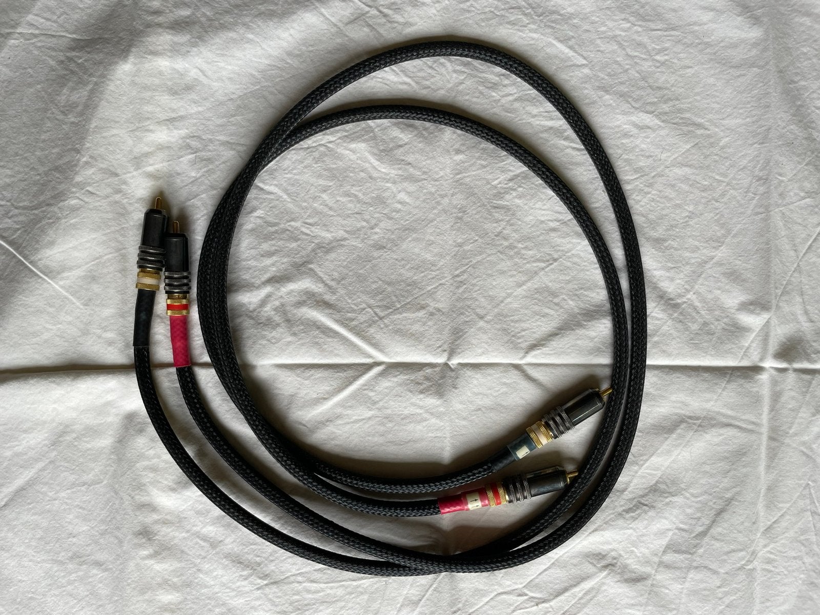 John van Gent interlinks 110 cm, Audio, Tv en Foto, Ophalen of Verzenden, Zo goed als nieuw, Minder dan 2 meter, Interlink-kabel