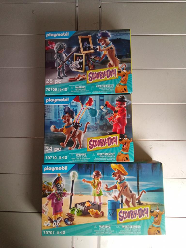 Playmobil Scooby-Doo! Sets (70707, 70709, 70710) - Nieuw!, Ophalen of Verzenden, Nieuw