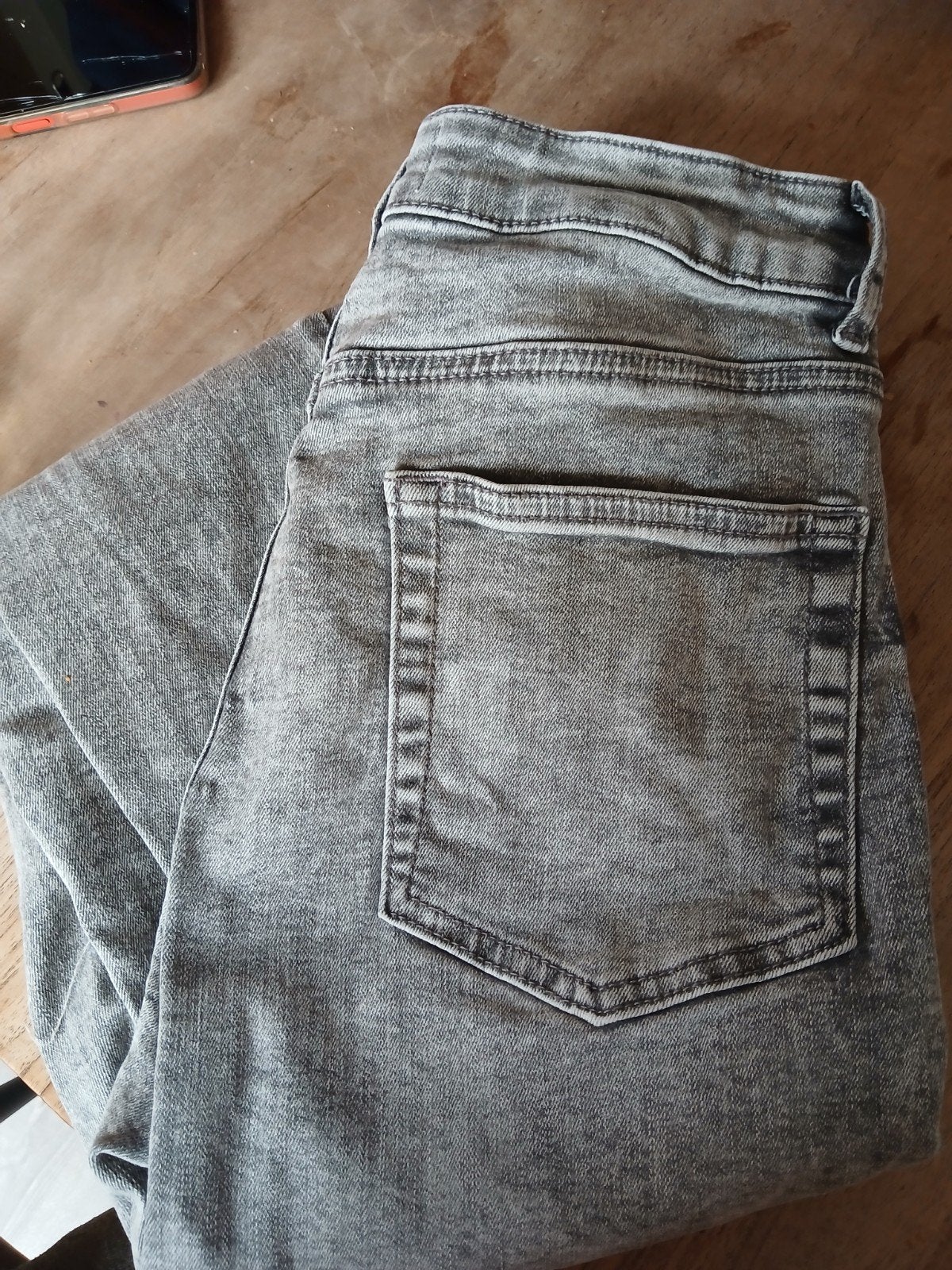 Primark Denim Co. Grijze Jeans - Maat 40, Ophalen of Verzenden, Zo goed als nieuw, W30 - W32 (confectie 38/40), Primark Denim Co.