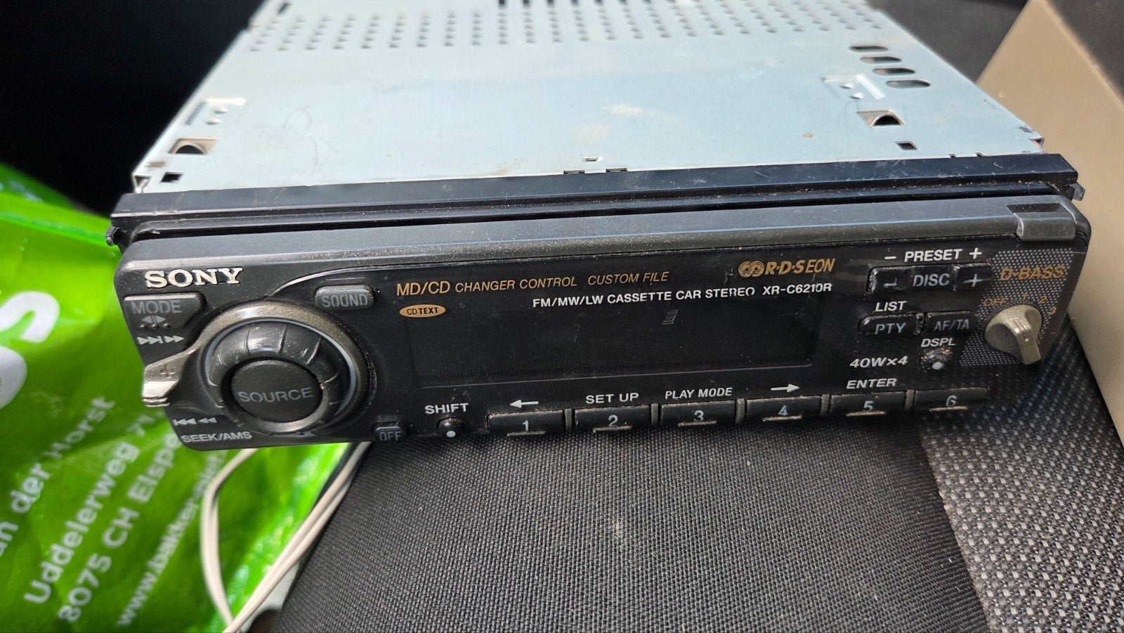 Sony autoradio Sony XR-C6210R, Auto diversen, Autoradio's, Ophalen of Verzenden