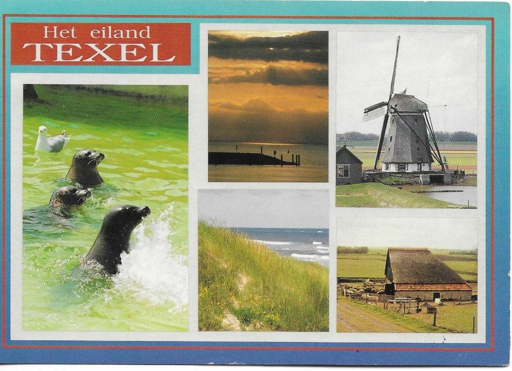 Texel- -5-luik., Ophalen of Verzenden, 1980 tot heden, Gelopen, Waddeneilanden