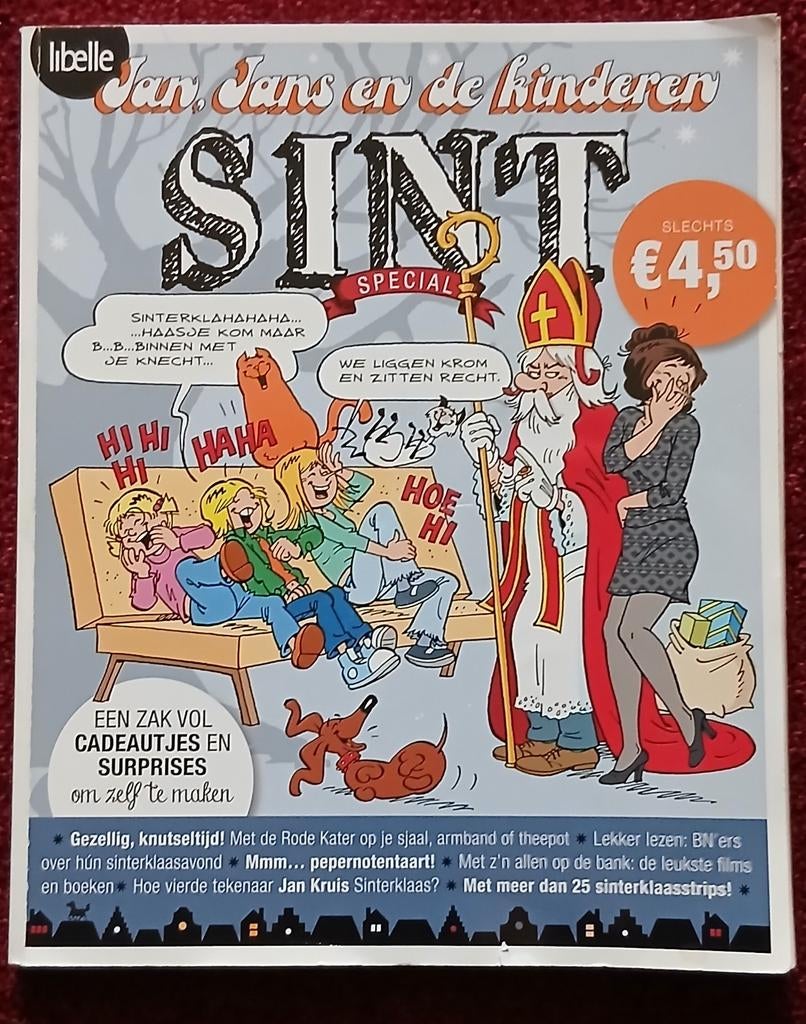 Jan, Jans en de Kinderen - SINT Special (Libelle), Boeken, Eén stripboek, Ophalen of Verzenden, Gelezen, Jan Kruis