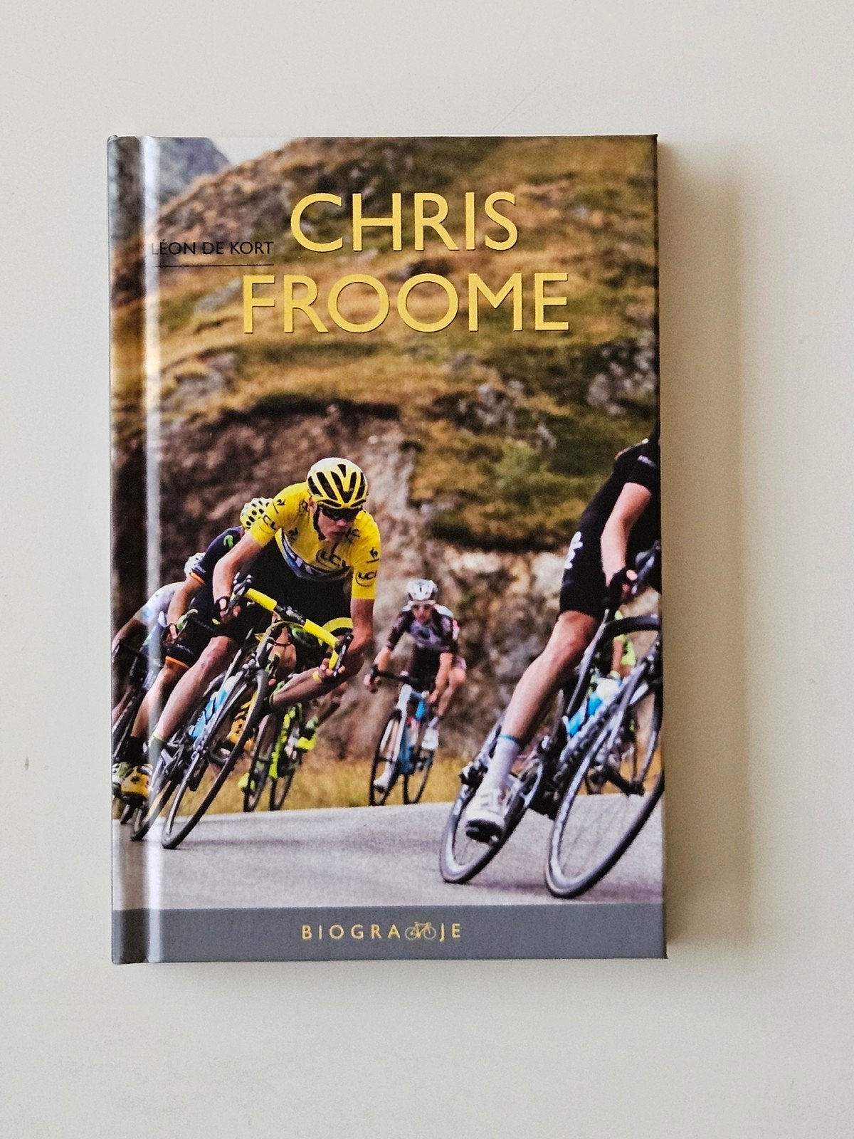 Chris Froome - Biografiefietsjes - Leon de Kort, Ophalen of Verzenden, Zo goed als nieuw, Leon de Kort, Sport