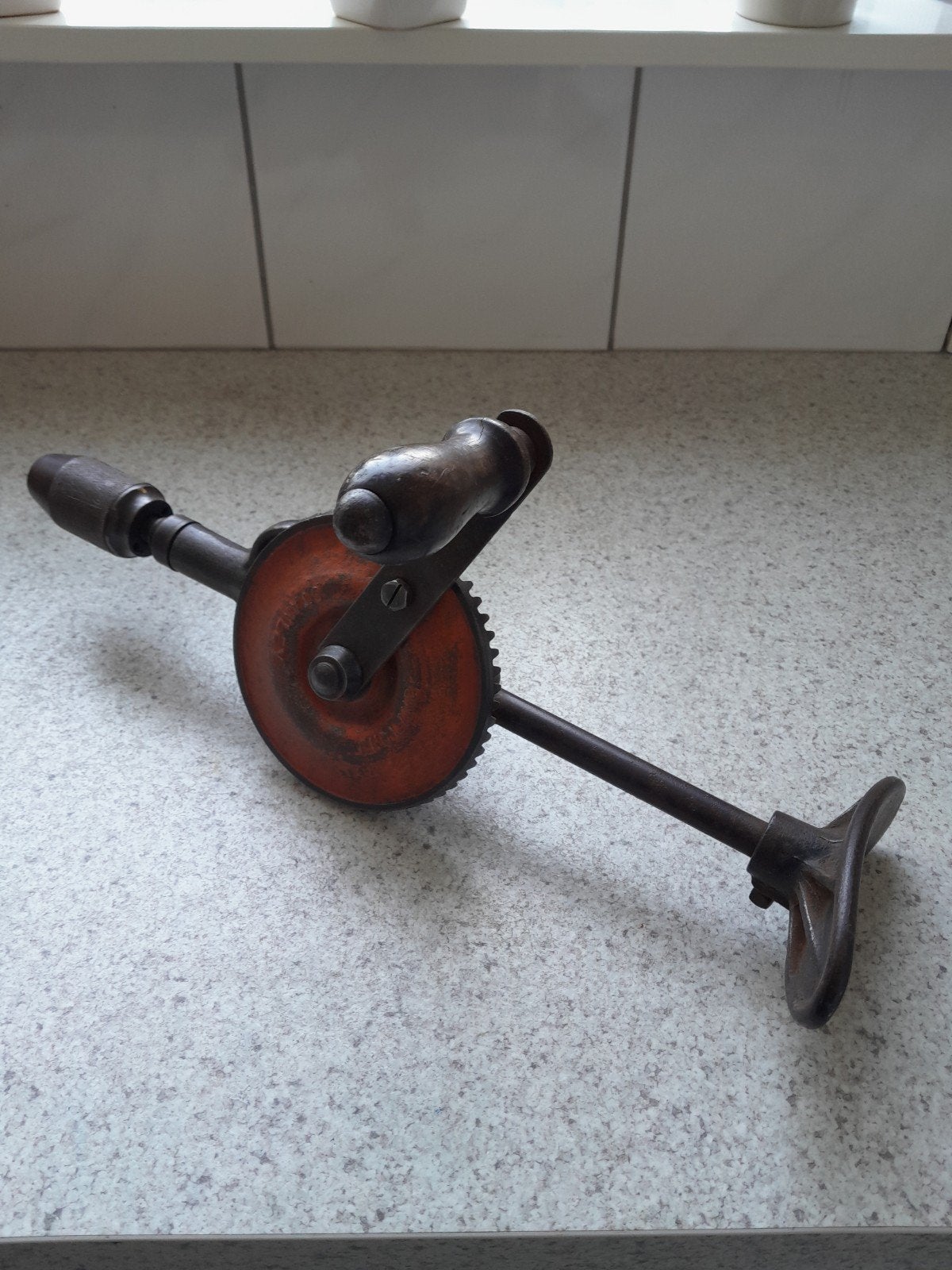 Zware Stanley handboor., Ophalen of Verzenden, Gebruikt