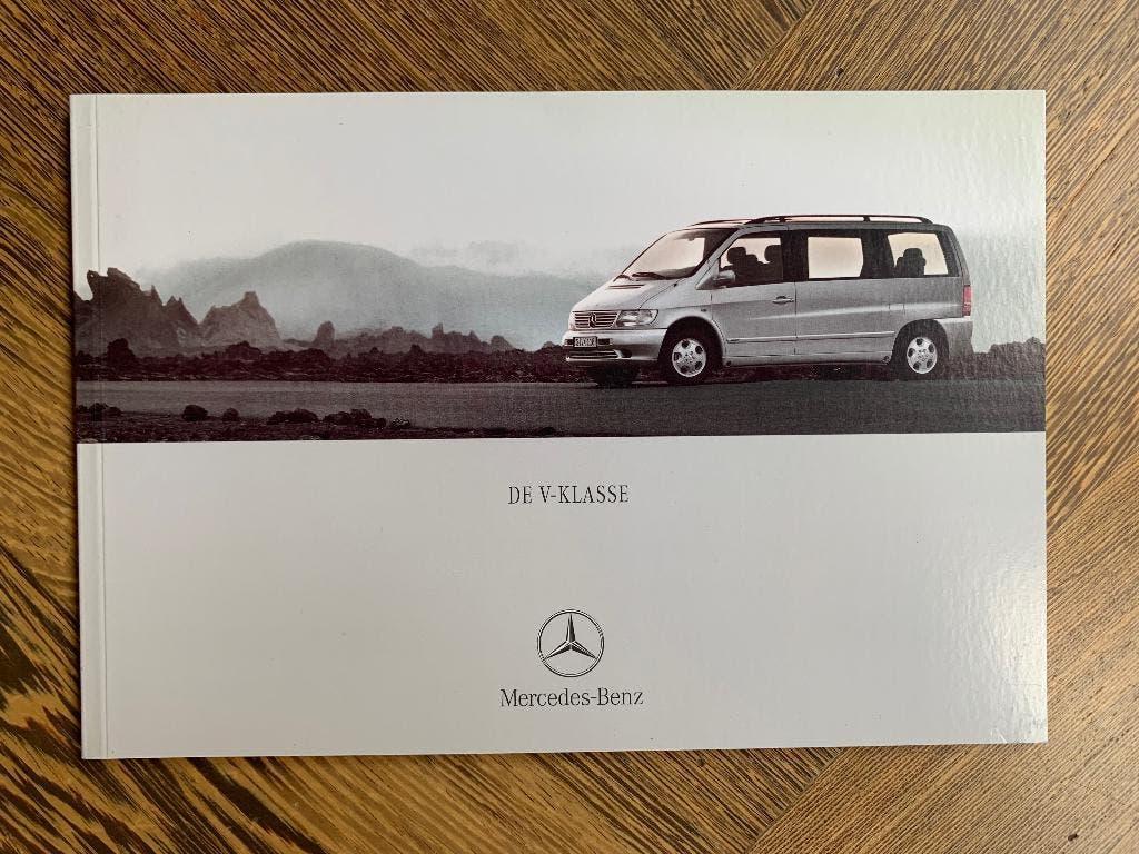 Folder, brochure Mercedes-Benz V-klasse W638 2002, Nieuw, Mercedes-Benz, Mercedes, Ophalen of Verzenden