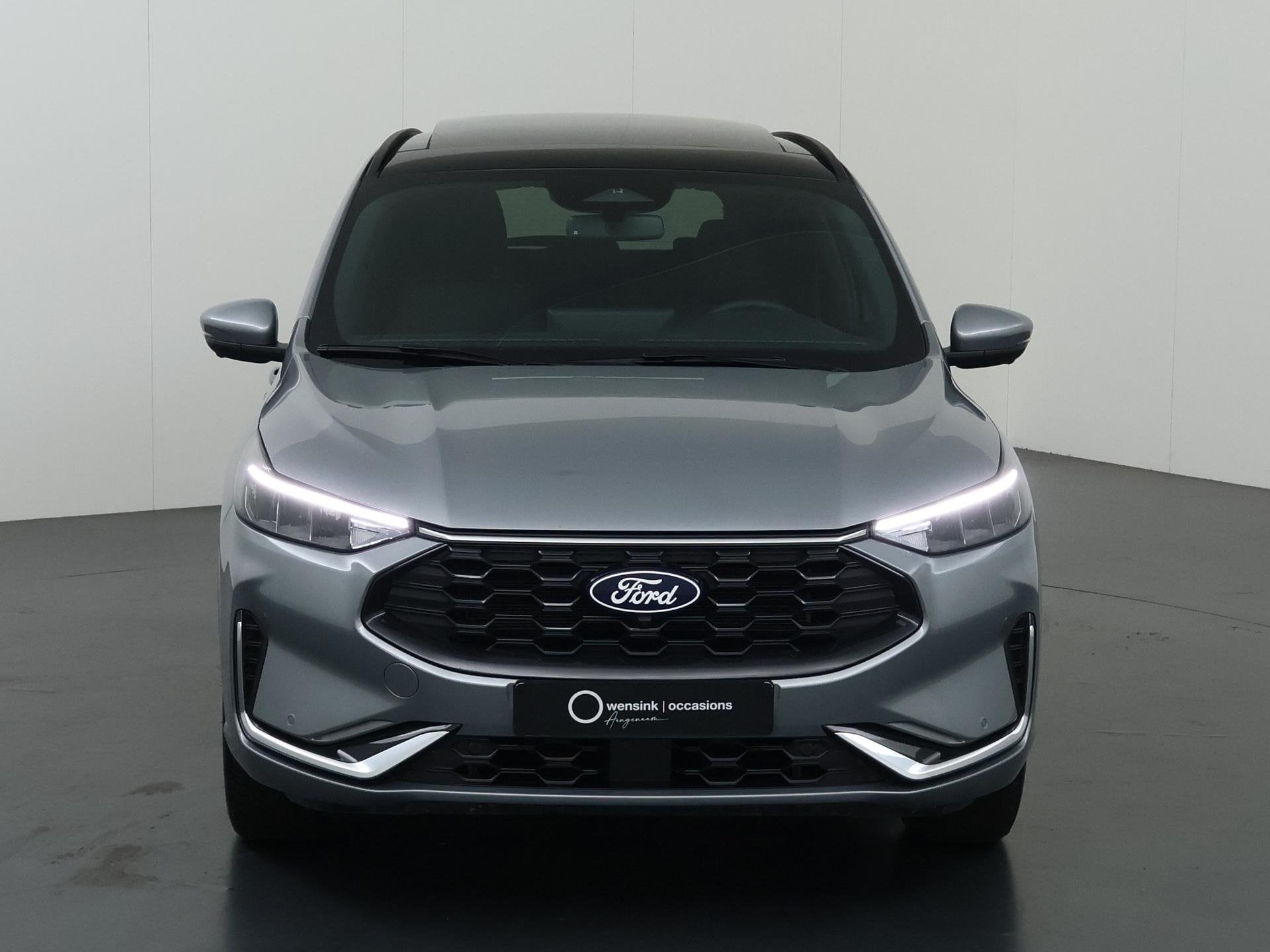 Ford Kuga 2.5 PHEV ST-Line X | Elek. Trekhaak | Panoramadak, Auto's, 14 kWh, Gebruikt, 4 cilinders, Leder en Stof
