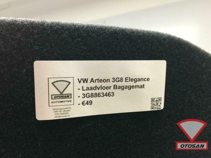 vw arteon 3g8 2018 laadvloer bagagemat 3g8863463, Gebruikt, Volkswagen, Volkswagen AG, Berliner Ring 2
38440  Wolfsburg, DE
