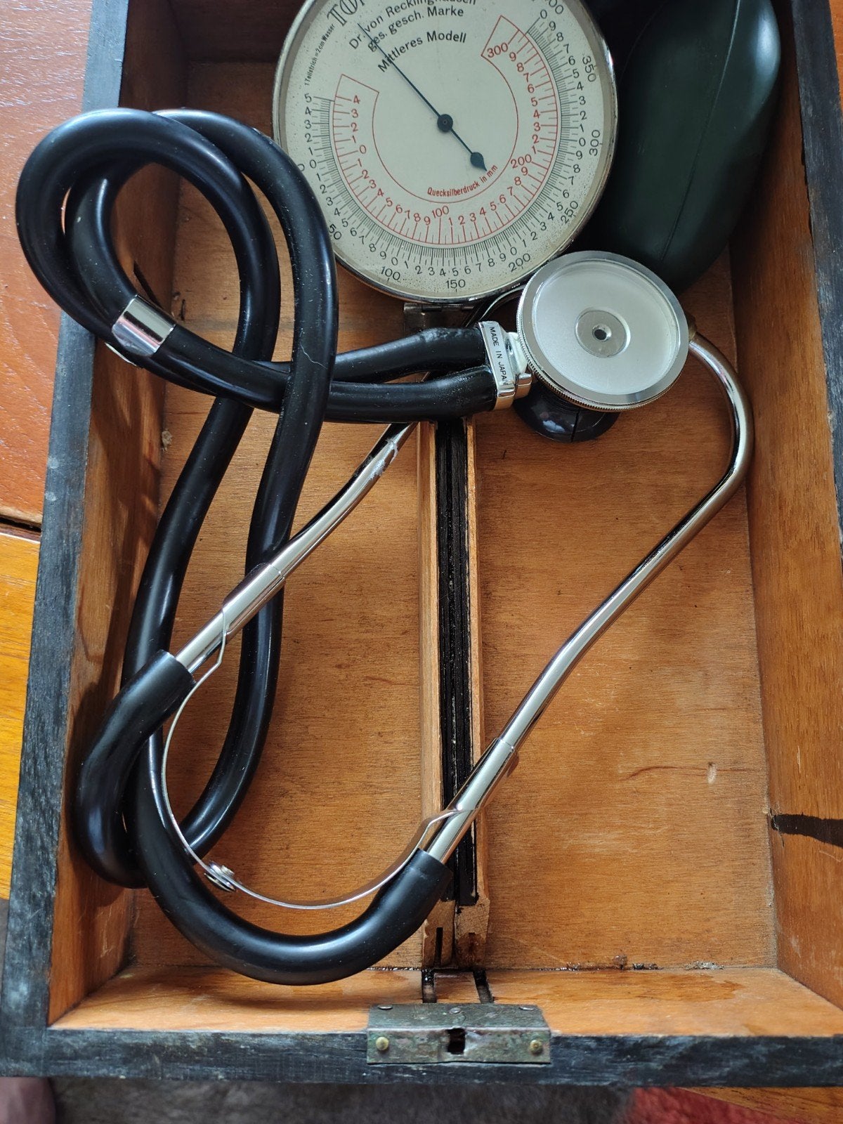 Vintage Dr. H. von Recklinghausen Bloeddrukmeter, Antiek en Kunst, Ophalen of Verzenden