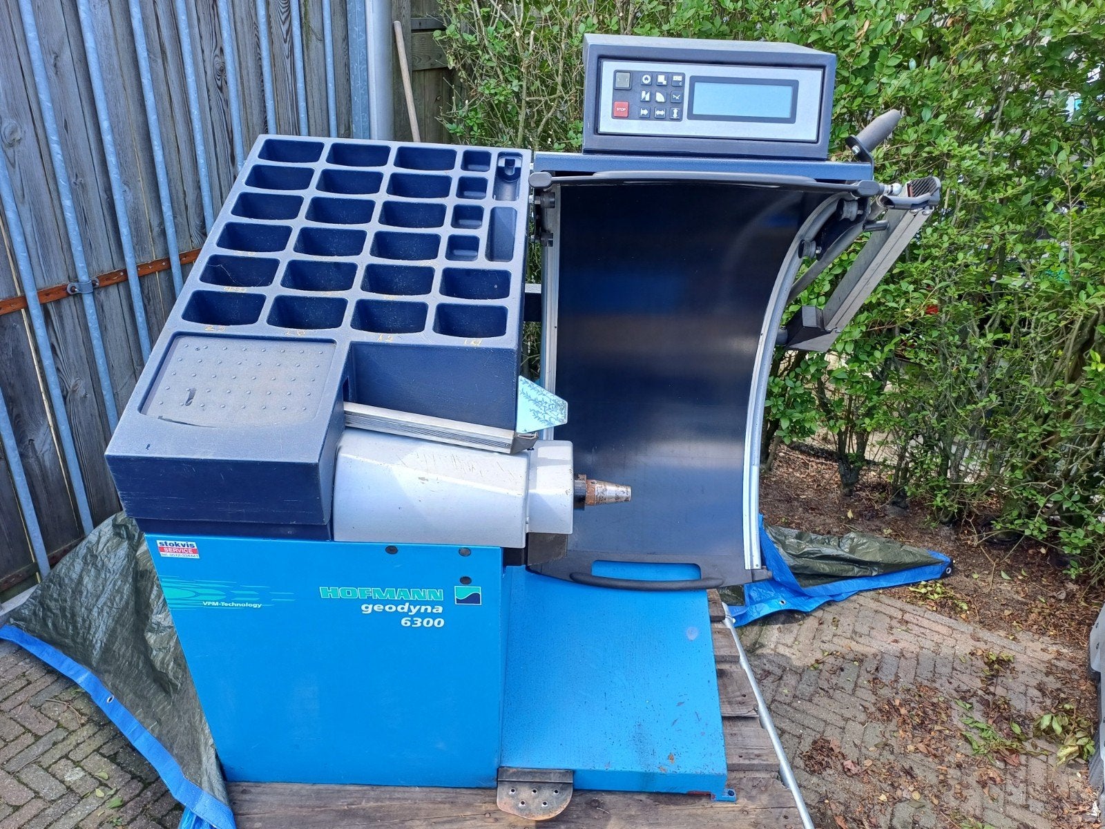 Hofmann geodyna 6300 balanceerapparaat, Auto diversen, Autogereedschap, Ophalen, Gebruikt