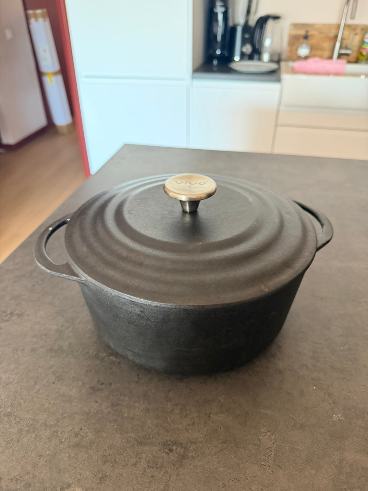Gietijzeren pan, Huis en Inrichting, Ophalen, Zo goed als nieuw, Gietijzer, Koekenpan of Braadpan