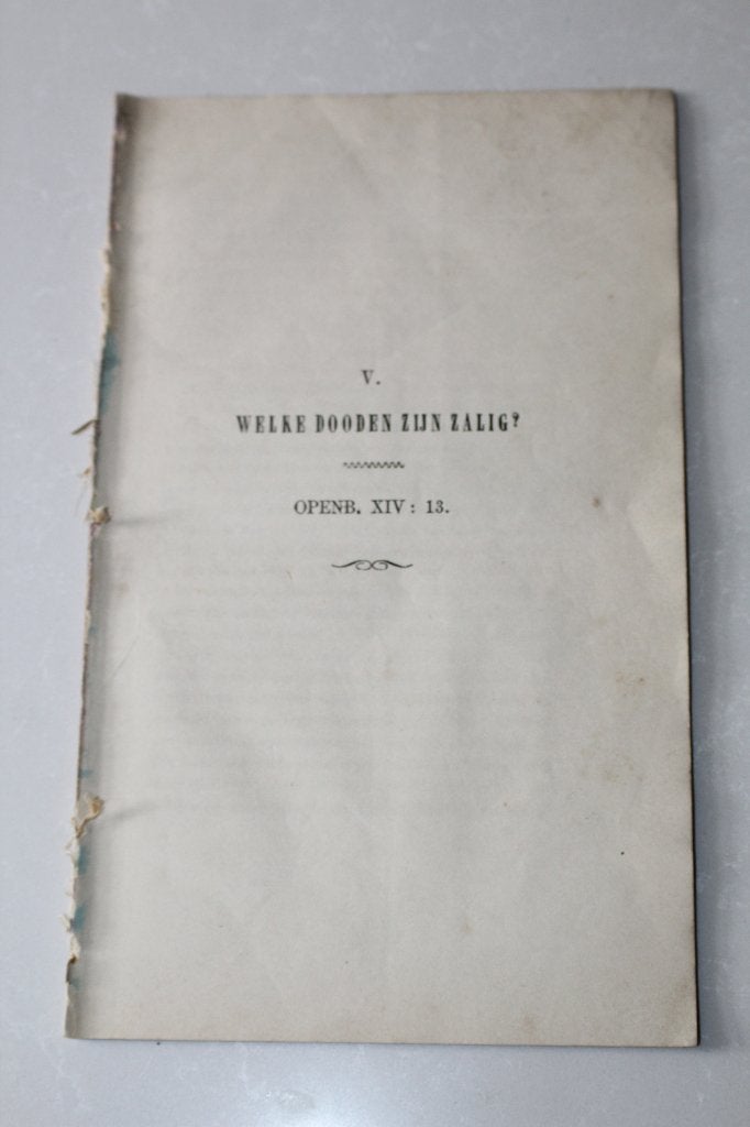 Ds. J.J. Knap - Preek n.a.v. sterven van zijn moeder (1855), Boeken, Ophalen of Verzenden, Gelezen, Christendom | Protestants
