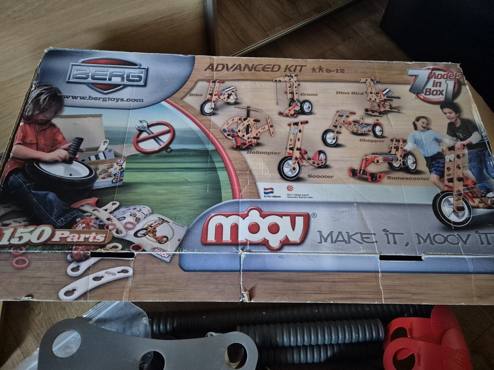 BERG Moov Advanced Kit - 7 in 1 (niet compleet), Ophalen, Gebruikt