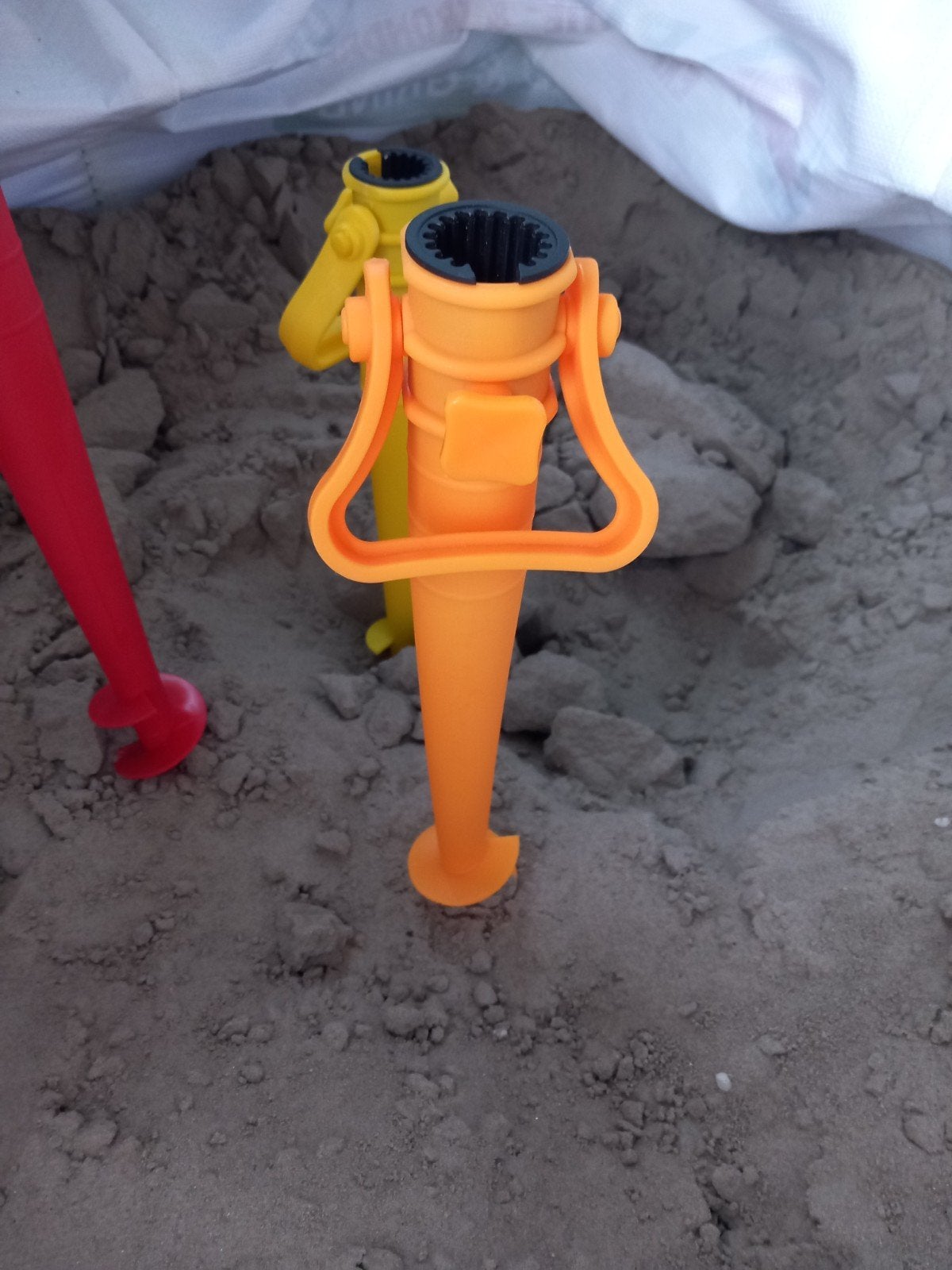 Parasolvoet Strand Grondanker - Diverse Kleuren - Nieuw, Ophalen of Verzenden, Nieuw