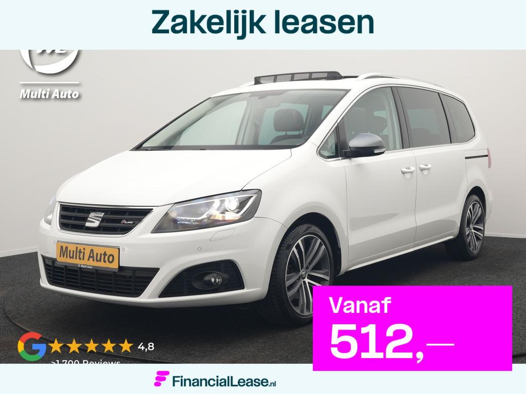 SEAT Alhambra 1.4 TSI FR 150pk DSG 7 Persoons | Trekhaak Af, 15 km/l, Zwart, 4 cilinders, 150 pk