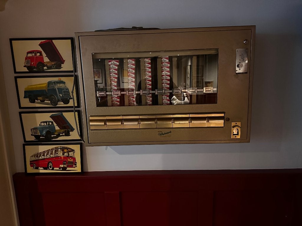 Vintage sigarettenautomaat zonder sleutel, Ophalen, Gebruikt, Overige typen