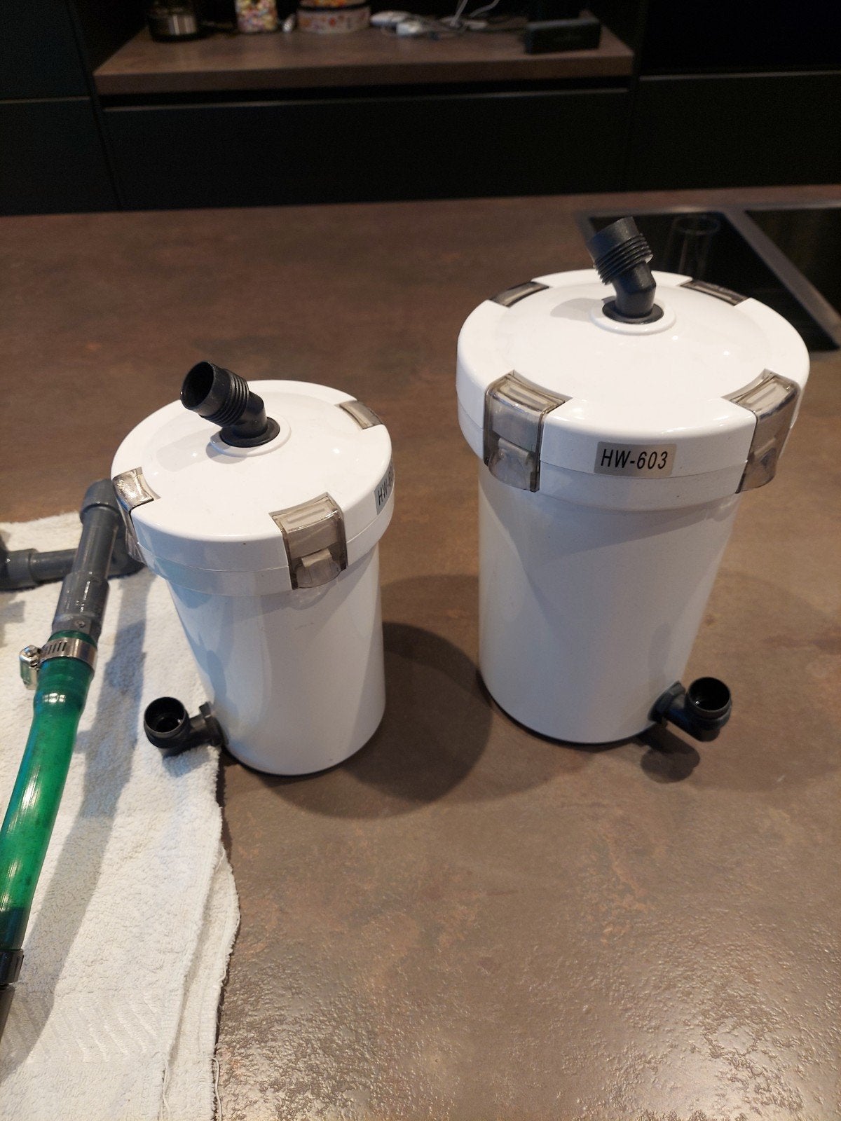 Voorfilter set aquarium sunsun lw604 en lw602, Ophalen