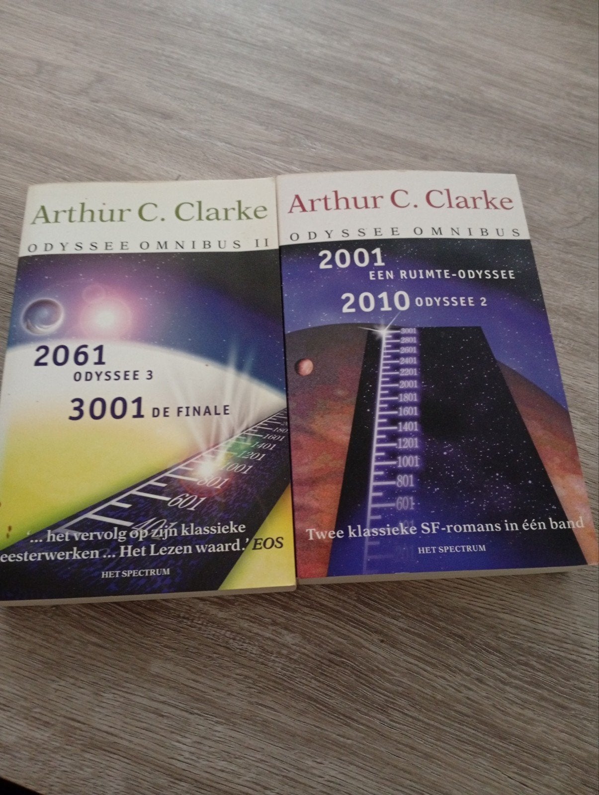 Arthur C. Clarke - Odyssee Omnibus I & II, Ophalen of Verzenden