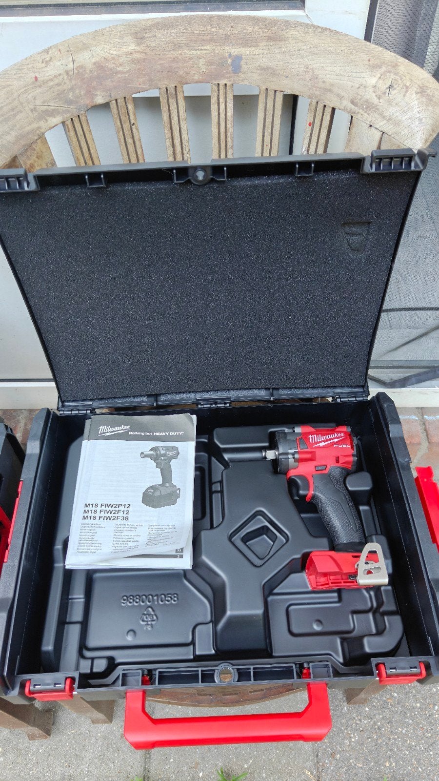 Milwaukee M18 FIW2F12 Slagmoersleutel (Body), Ophalen, Zo goed als nieuw, 600 watt of meer, Overige typen