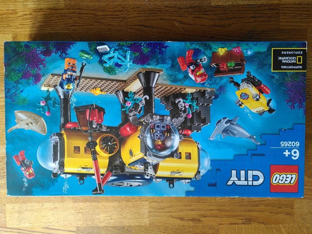 Lego City Oceaan Onderzoeksbasis 60265 - Nieuw in doos, Lego, Nieuw, Ophalen of Verzenden, Complete set