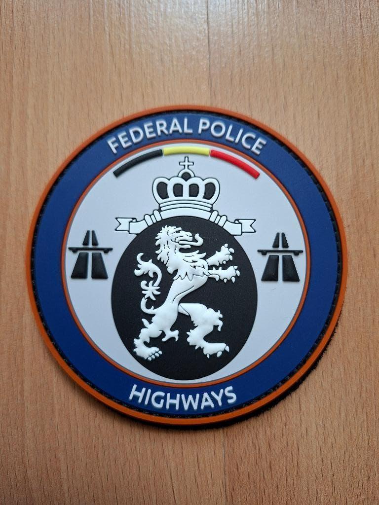 Patch politie, Verzamelen, Ophalen of Verzenden, Overige soorten, Overige gebieden, Embleem of Badge