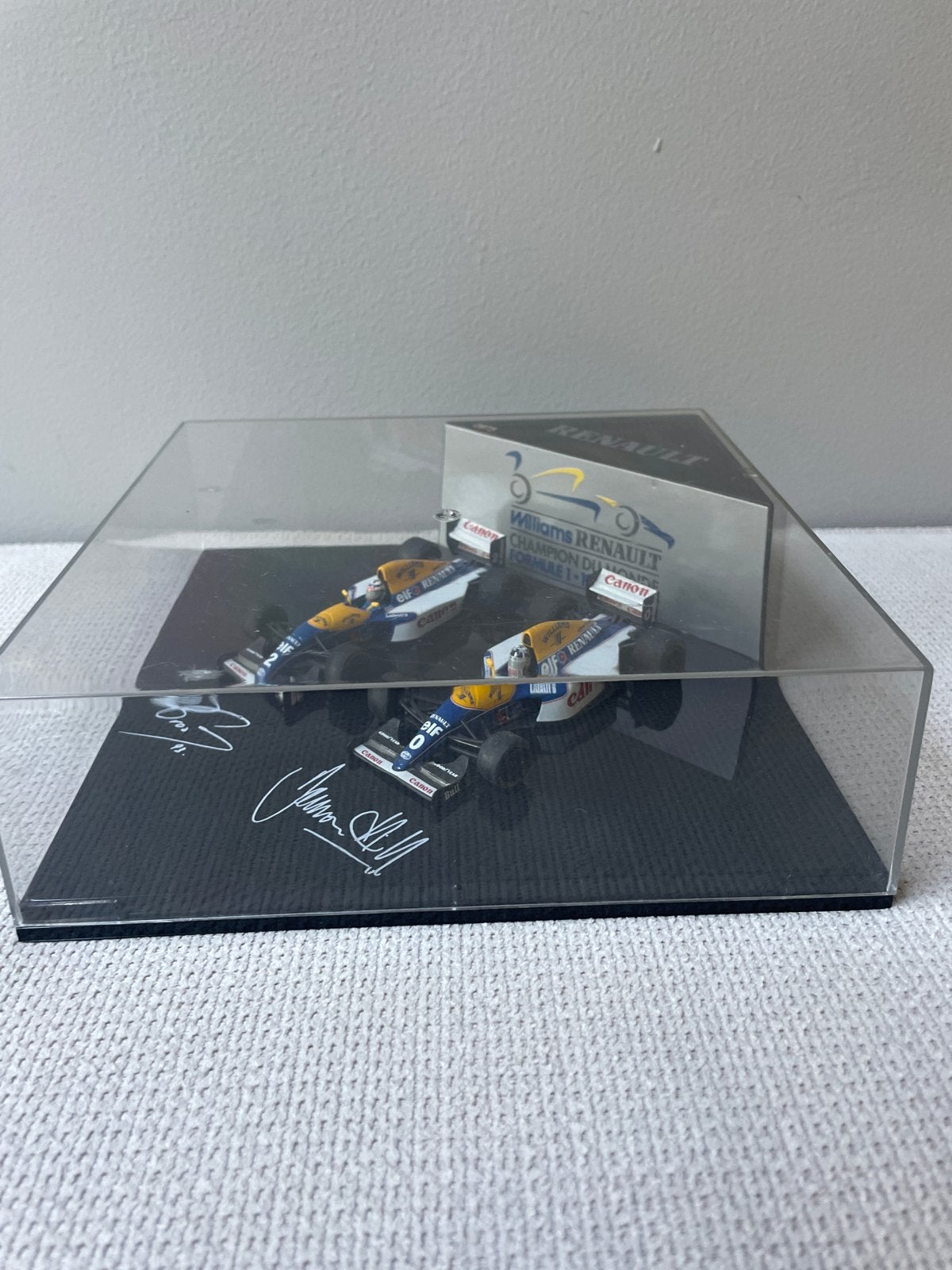 Williams Renault Modelauto's, onyx - 1992, 1993 Kampioenen, Overige merken, 1:50 of kleiner, Auto, Ophalen of Verzenden