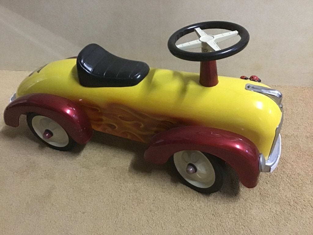 Vintage loopwagen, uniek spuitwerk, pinstripe, GoodGuys., Ophalen, Zo goed als nieuw, Auto's