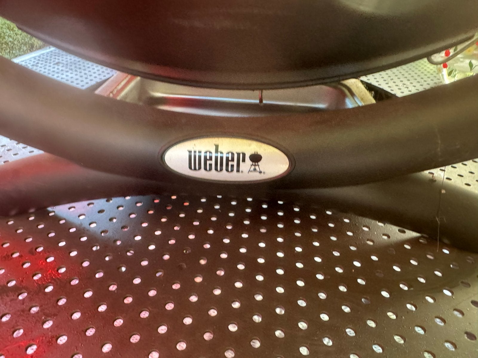 Weber Q1400 elektrische barbecue - in goede staat, Tuin en Terras, Elektrische barbecues, Ophalen, Gebruikt