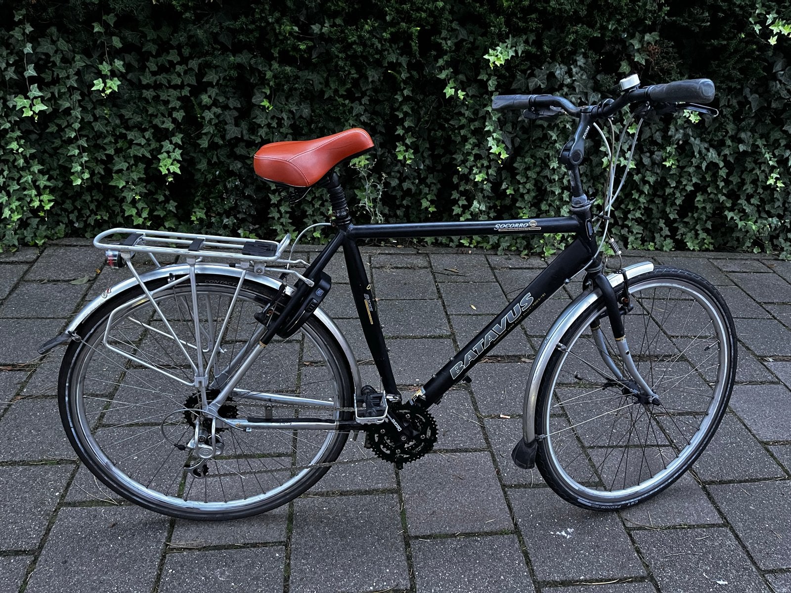 Batavus Socorro 57cm – Deore 3x9, hybride fiets, Fietsen en Brommers, Fietsen | Heren | Sportfietsen en Toerfietsen, 28 inch, Gebruikt