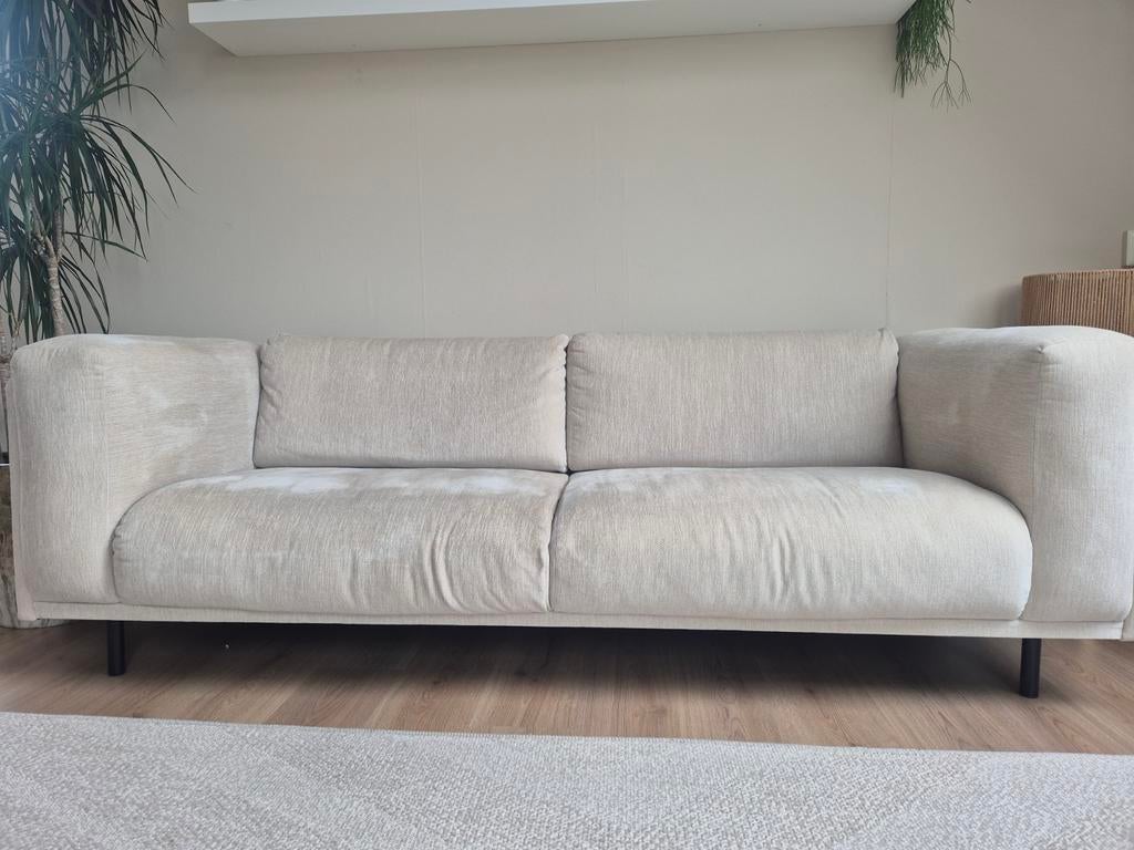 Comfortabele 2-zits bank - 220x85x73 -Lichte gebruikssporen, Huis en Inrichting, Banken | Bankstellen, Ophalen, Gebruikt, 150 tot 200 cm