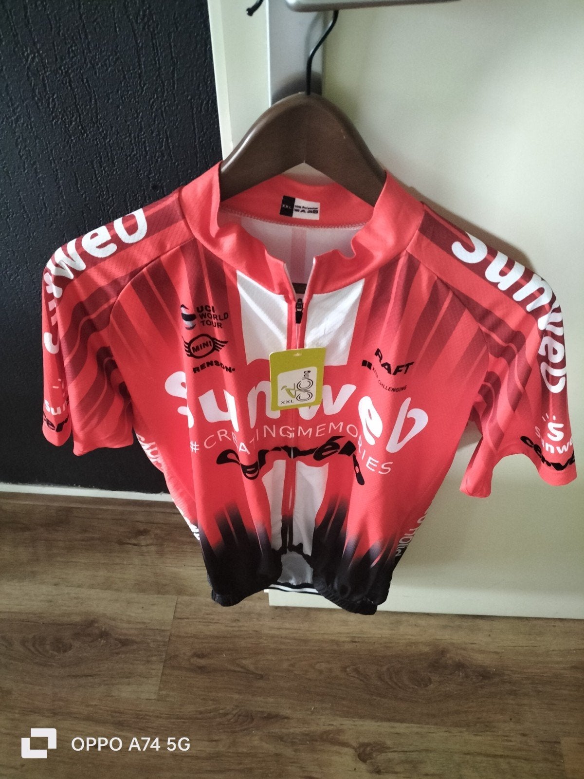 Nieuw Sunweb wielershirt maat XXL, Ophalen of Verzenden